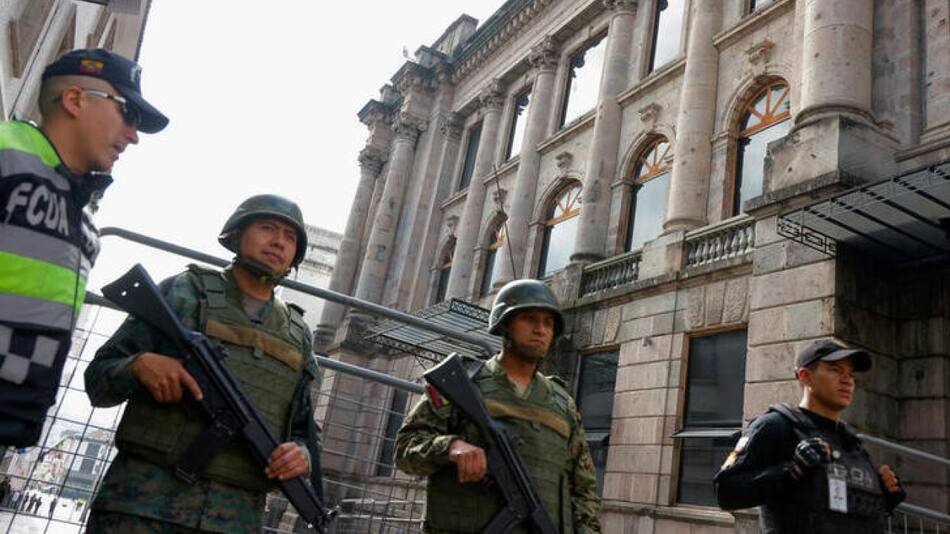 Violencia en Ecuador. Foto: Reuters