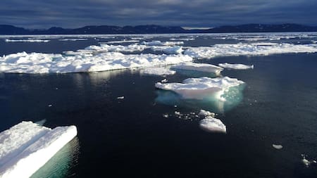 El primer día sin hielo podría ocurrir en un periodo de tres a seis años. Foto: EFE.