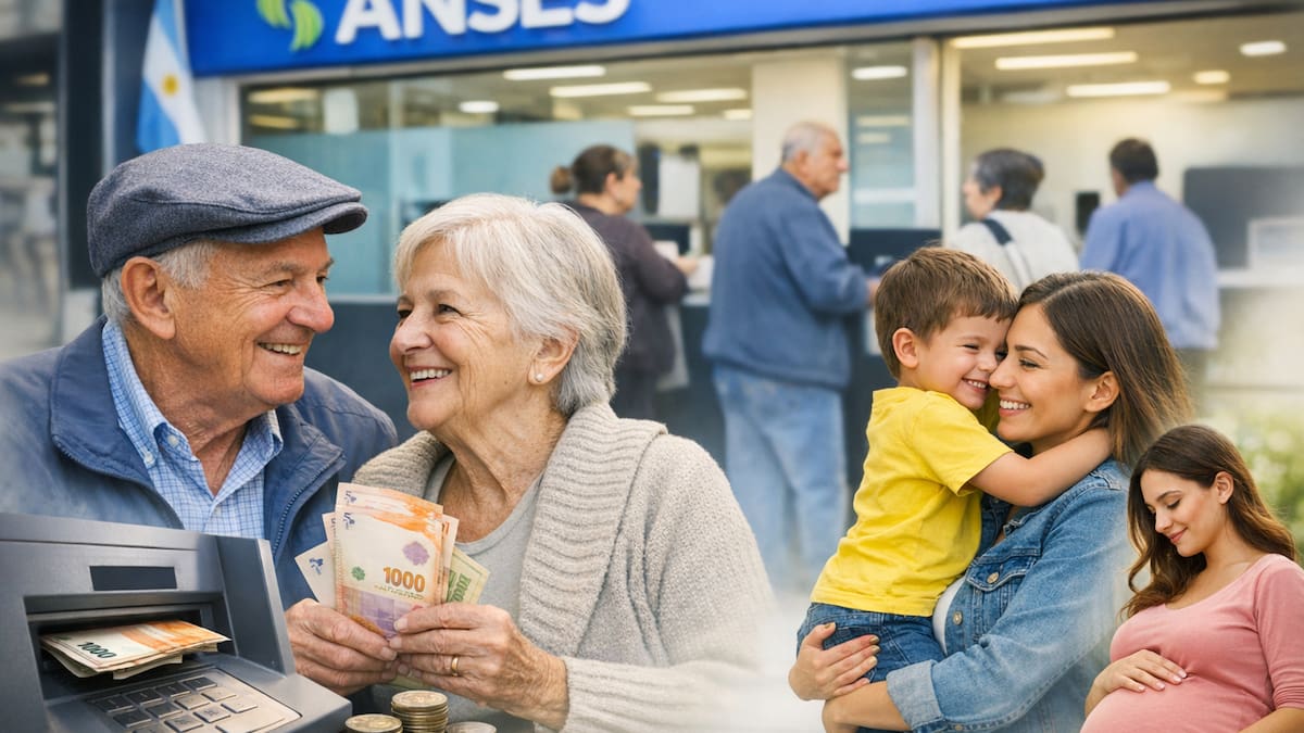 Aumento para jubilados y asignaciones de ANSES.