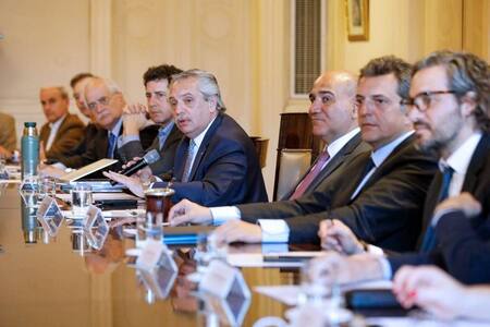 Reunión de Gabinete, Gobierno, Casa Rosada, NA