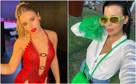 Coti Romero y Charlotte Caniggia. Fotos: Instagram.