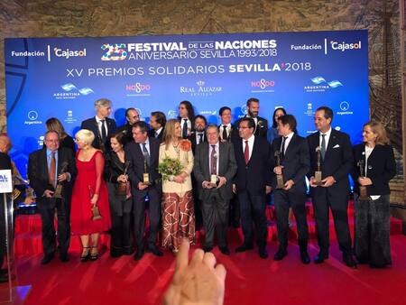 Ramón Puerta en el 25º Festival de las Naciones en España