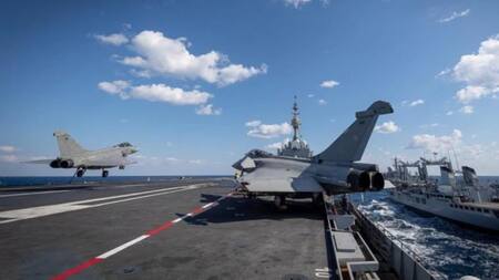 Aviones cazas. Foto: EFE