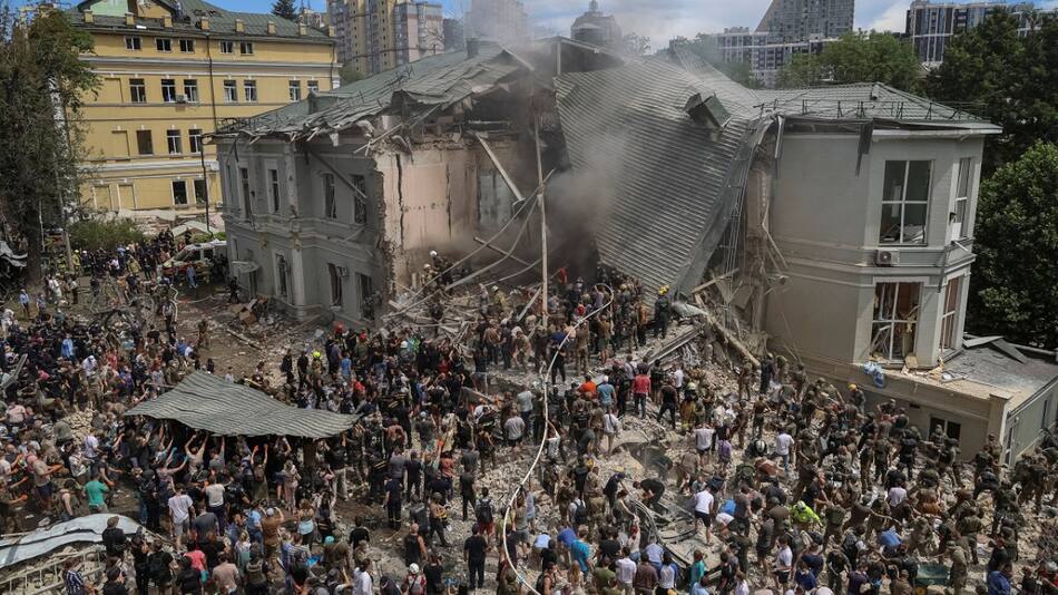 Ataque de Rusia a Ucrania. Foto: Reuters.