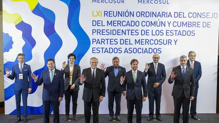 Mercosur, encuentro de presidentes. Foto: NA.