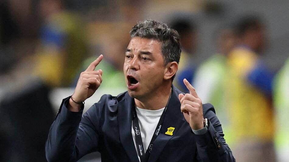 El ciclo de Marcelo Gallardo en Arabia Saudita llegará a su fin. Foto: Reuters