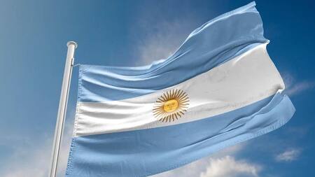 Actual bandera argentina. Foto: Reuters.