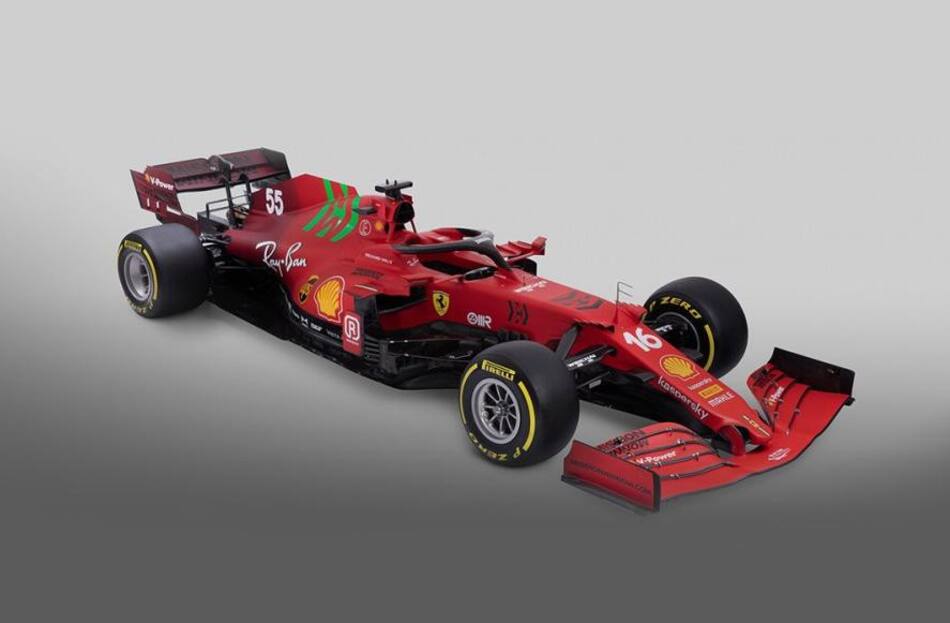 Fórmula 1, Ferrari SF21, automovilismo deportivo, Foto Scudería Ferrari