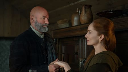 Los maridos a los que asesinó Geillis Duncan. Foto Instagram @outlander_starz