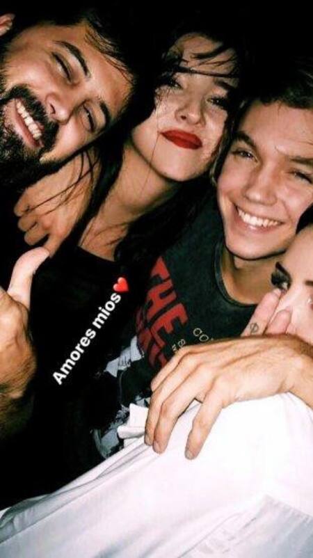 Candelaria Tinelli y Franco Masini