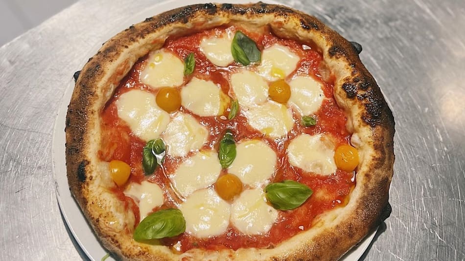 La pizza de Ti Amo. Foto: Instagram @tiamo.pizzeria