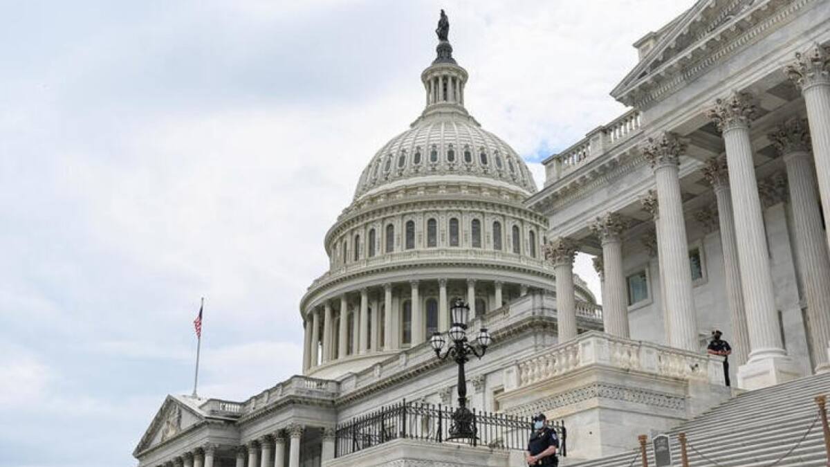 Se informa de un tirador activo en el Capitolio de EEUU. Foto: Reuters.