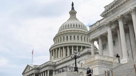 Se informa de un tirador activo en el Capitolio de EEUU. Foto: Reuters.