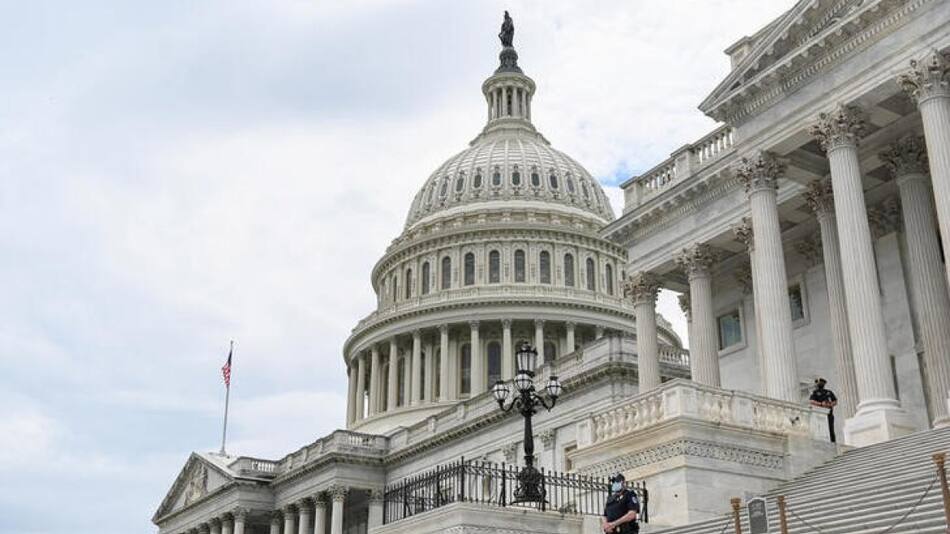 Se informa de un tirador activo en el Capitolio de EEUU. Foto: Reuters.