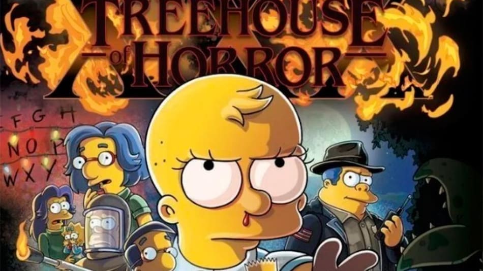 Homenaje de Los Simpsons a Stranger Things