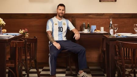 Nueva camiseta de la Selección argentina. Foto: @Adidas.