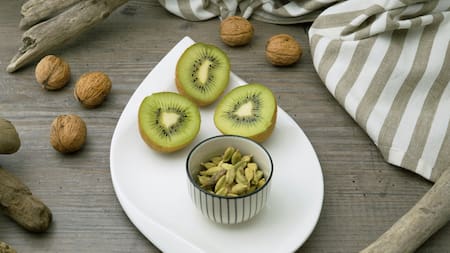 Kiwi, fruta, saludable. Foto: Unsplash