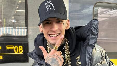 L-Gante, cantante de cumbia. Foto: Instagram/lgante_keloke