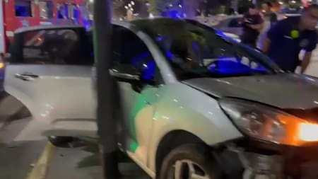 Noche trágica en Monserrat: un choque múltiple dejó dos muertos y dos heridos de gravedad