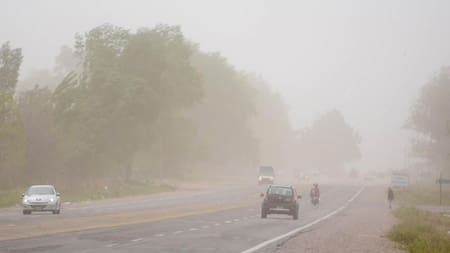 Viento Zonda en Mendoza.