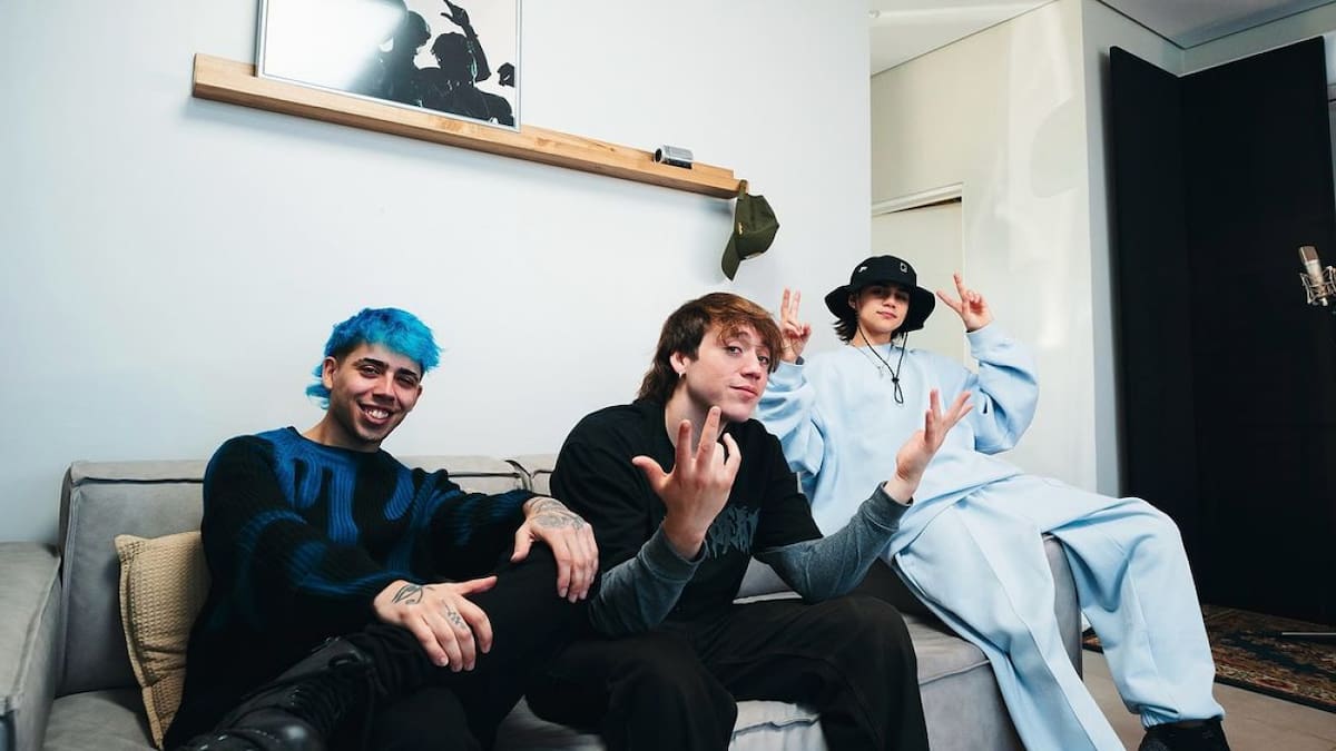 Paulo Londra, Luck Ra y Valentino Merlo estrenaron el cuarteto Princesa. Foto: IG
