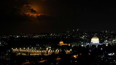 Ataque de Irán sobre Israel. Foto: REUTERS.