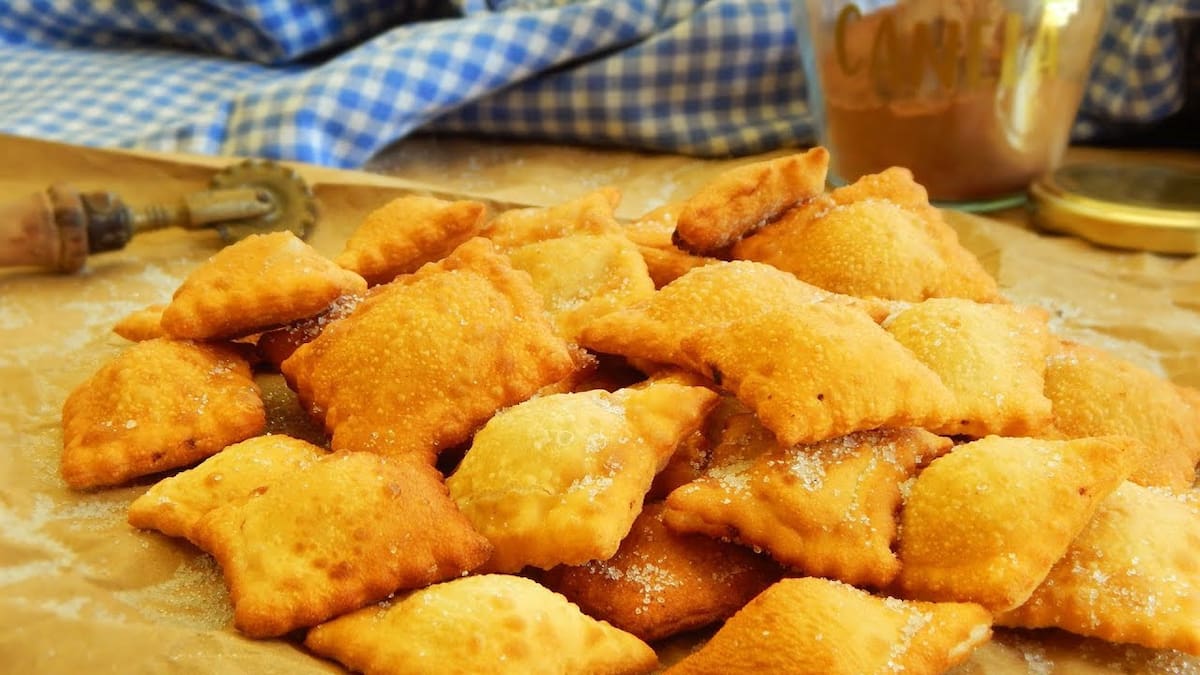Ravioles fritos. Foto: captura YouTube
