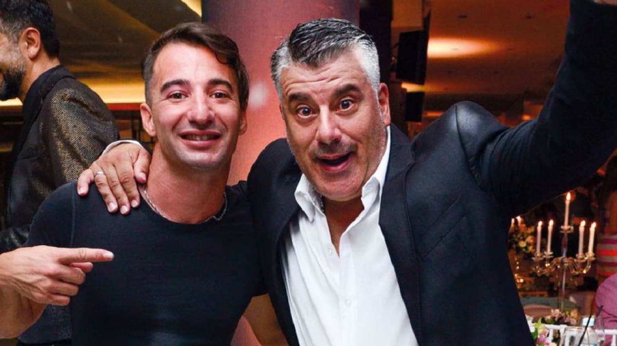 Pichu Straneo y Nazareno Mottola. Foto: Telefe