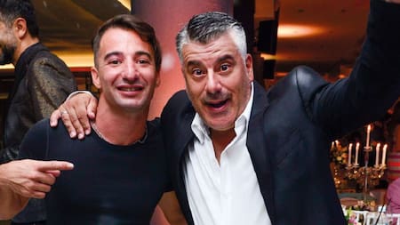 Pichu Straneo y Nazareno Mottola. Foto: Telefe