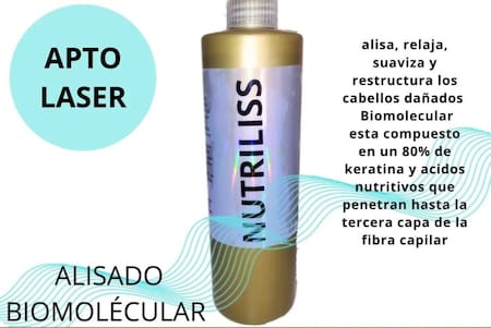 Producto para el pelo prohibido por la ANMAT. Foto: Instagram Nutriliss.