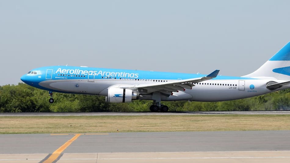 Avión de Aerolíneas Argentina, NA