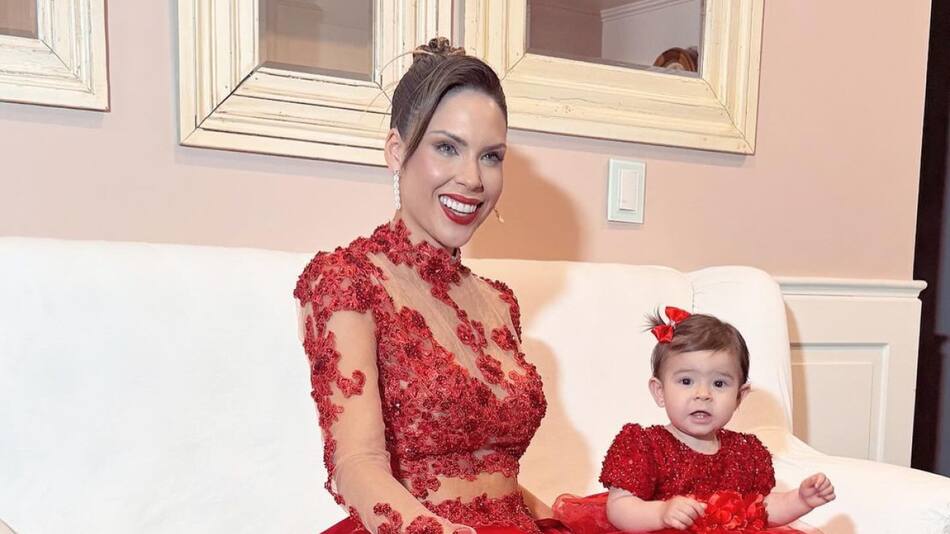 Barby Franco junto a su hija Sarah. Foto: Instagram.