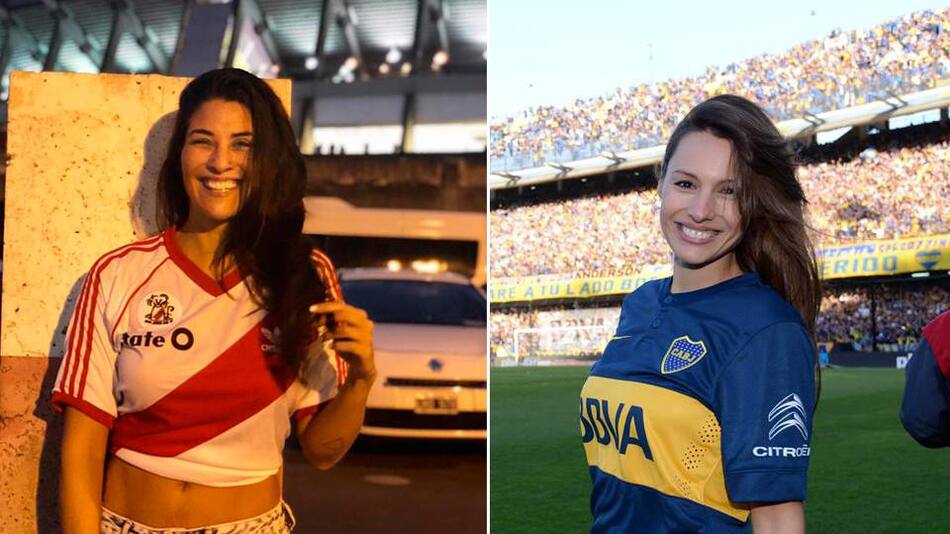 Boca vs. River - Ivana Nadal vs. Pampita