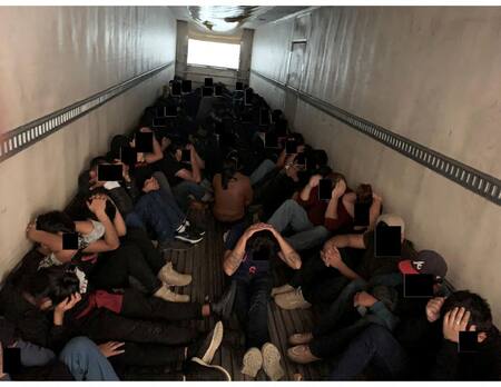 Migrantes en México. Foto: Reuters