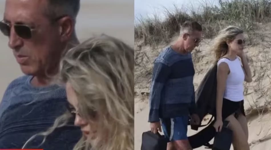 Filtran imágenes de la supuesta última escena de celos del Turco Naim a Emilia Attias. Foto Captura eltrece.
