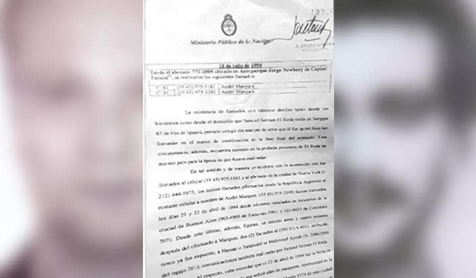 Llamadas cruzadas exponen a El Reda como jefe del atentado a la AMIA