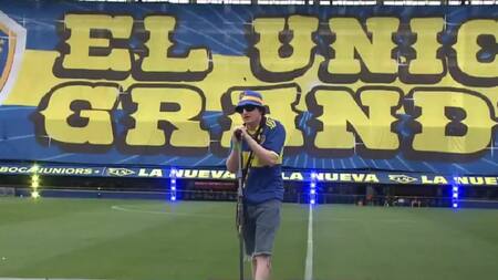 El color de los hinchas de Boca. Foto: Reuters