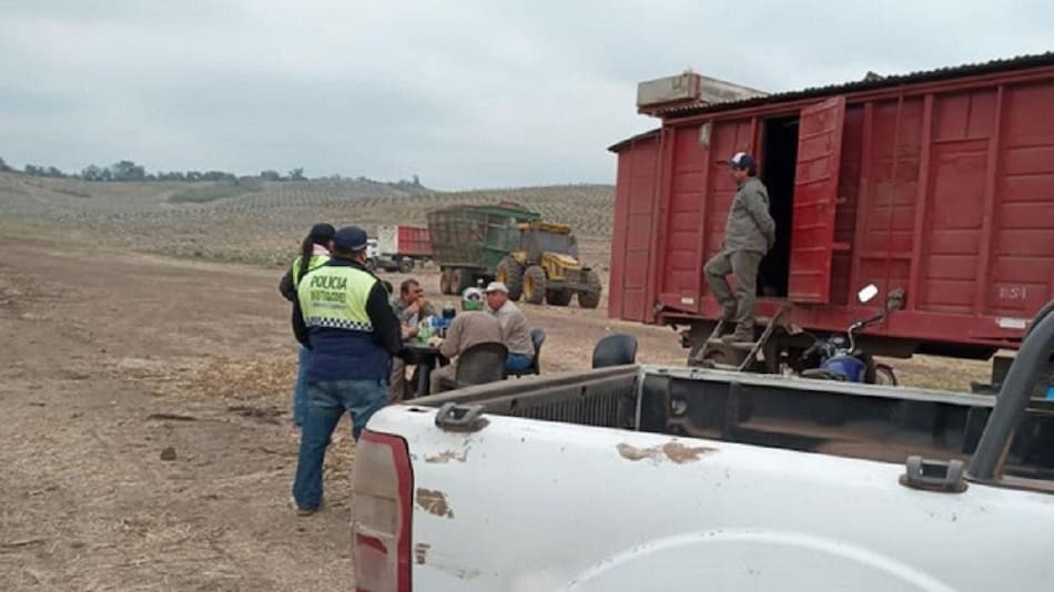 Productores en toma de Tierras en Tucumán