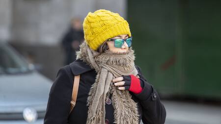 Frío polar en la Ciudad. Foto: NA