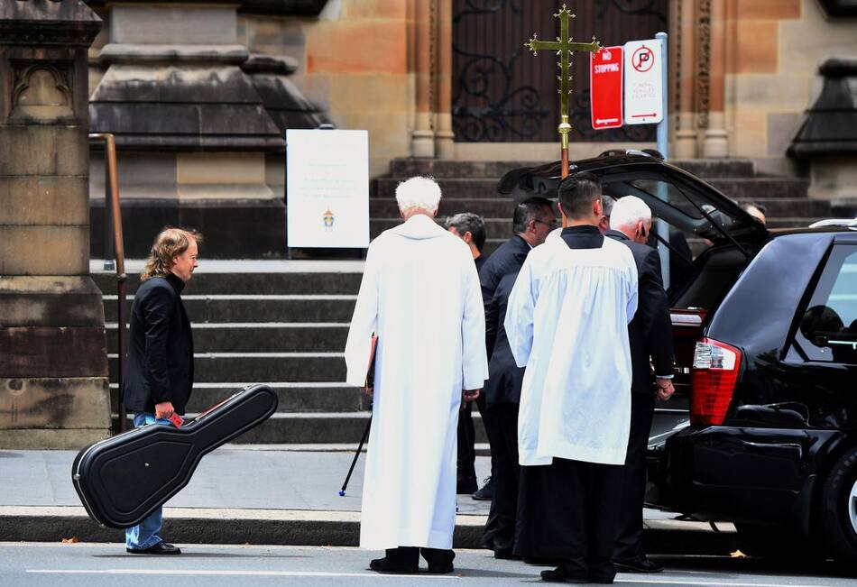 Sepelio de Malcolm Young (Reuters)