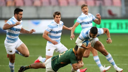 Los Pumas vs. Sudáfrica por el Rugby Championship, AGENCIA NA