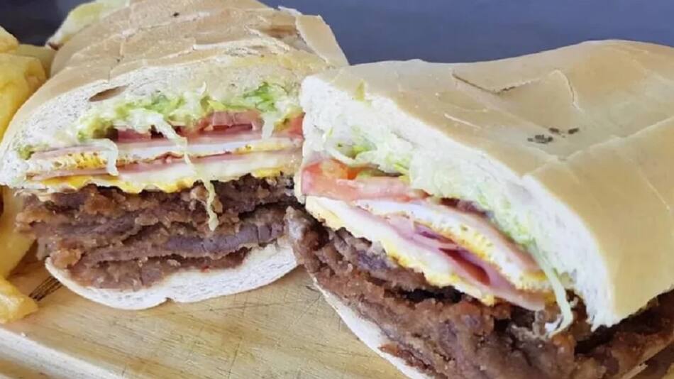 Furor por sándwiches de milanesa en Tucumán. Foto: NA