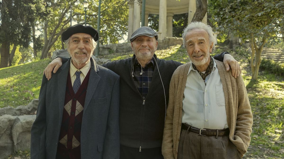 "Parque Lezama", dirigida por Juan José Campanella, y protagonizada por Luis Brandoni y Eduardo Blanco.