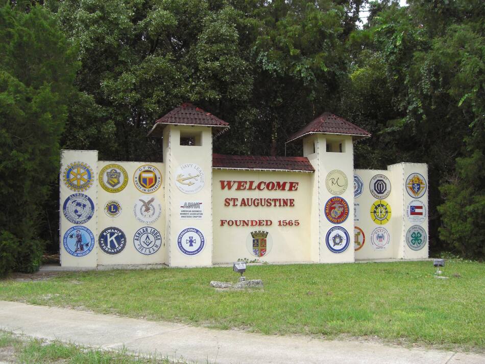 San Agustín, Florida. Foto: Wikipedia.