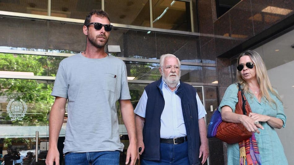 Carlos Carrascosa en el juicio contra Nicolás Pachelo. Foto: NA.