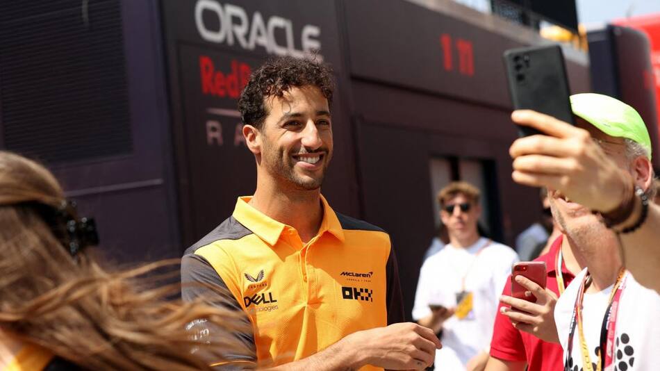 Daniel Ricciardo en McLaren. Foto: REUTERS.