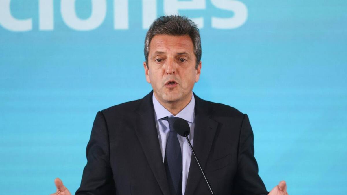 Sergio Massa. Foto: NA.