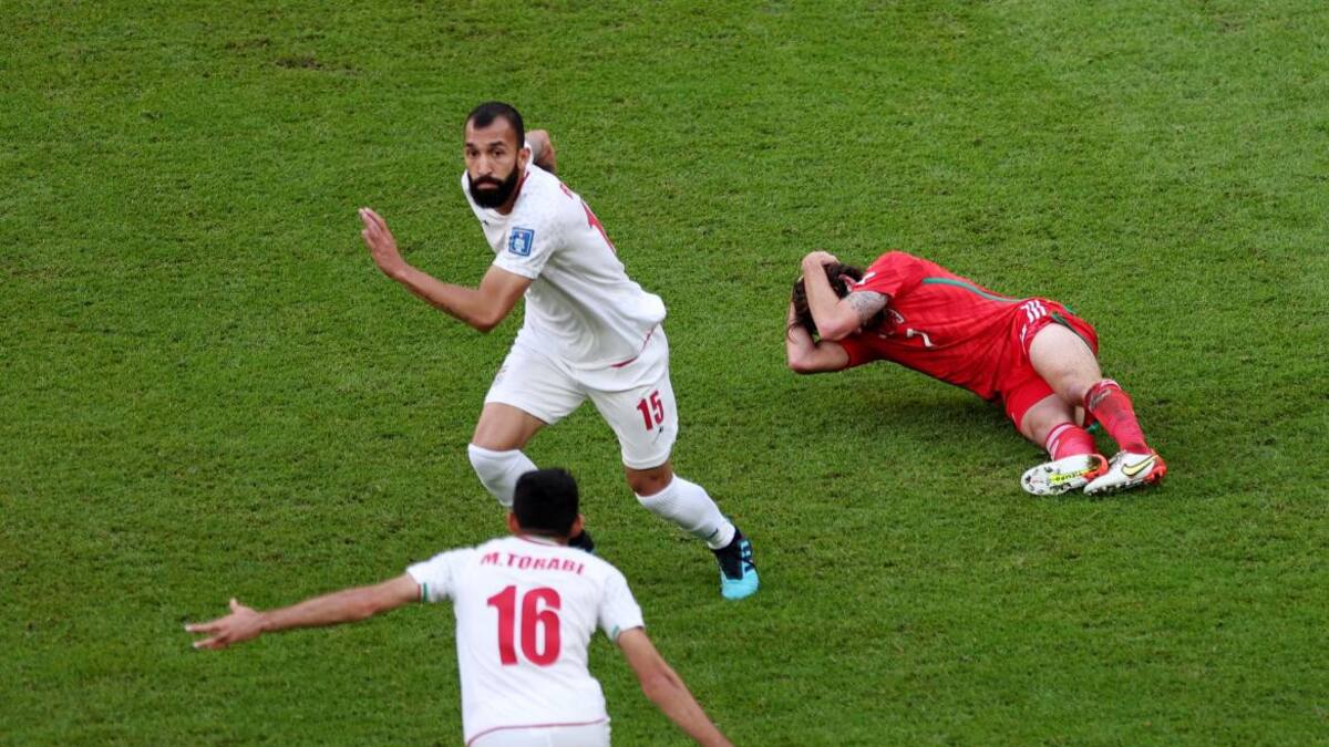 Mundial Qatar 2022, Gales vs. Irán. Foto: REUTERS.