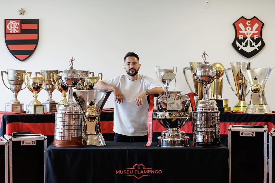 Los títulos de Everton Ribeiro en Flamengo.