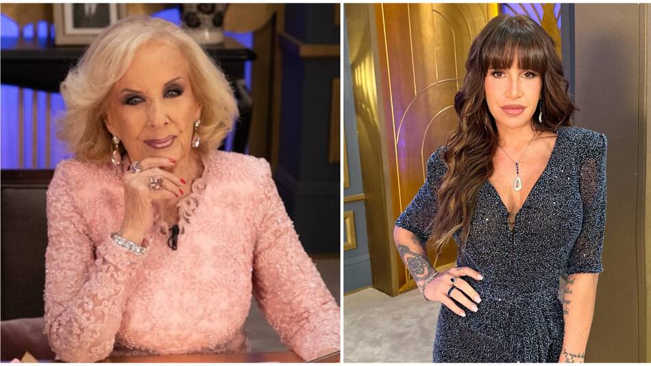 Mirtha Legrand y Flor Peña. Fotos: Instagram/eltrece - flor_d_p